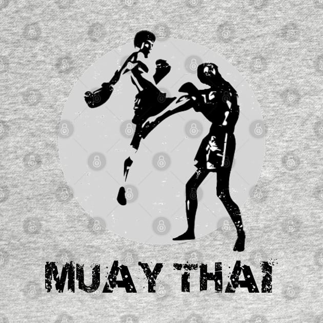 Muay Thai Kickboxing Fighters Muay Thai by pho702